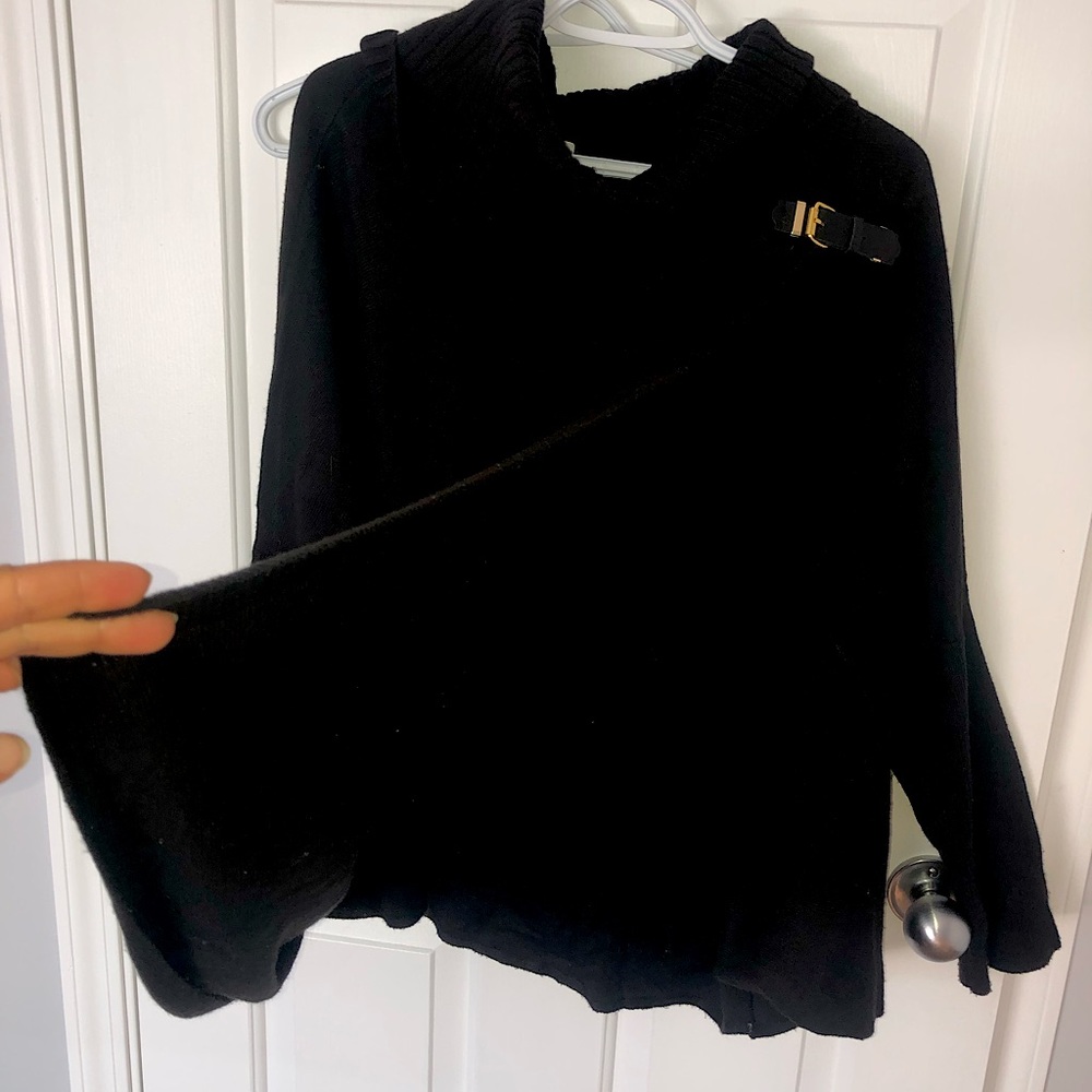 Calvin Klein poncho sweater one size